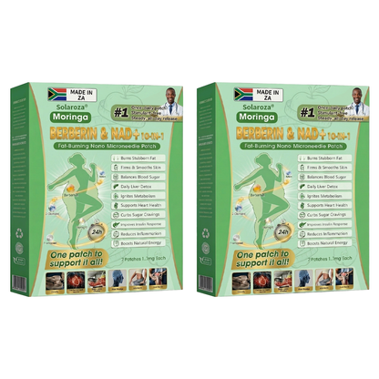 Official Solaroza® Centre | Targeted 10-in-1 Slimming Patch with Berberine & NAD+