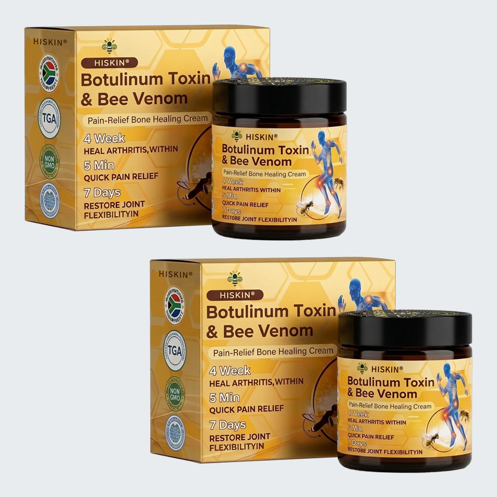 HISKIN® Botulinum Toxin & Bee Venom Pain Relief & Bone Healing Cream