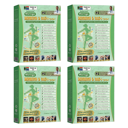 Official Solaroza® Centre | Targeted 10-in-1 Slimming Patch with Berberine & NAD+