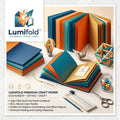 📄 Lumifold™ Easy-Fold Precision Cardstock Pack (100 Sheets)
