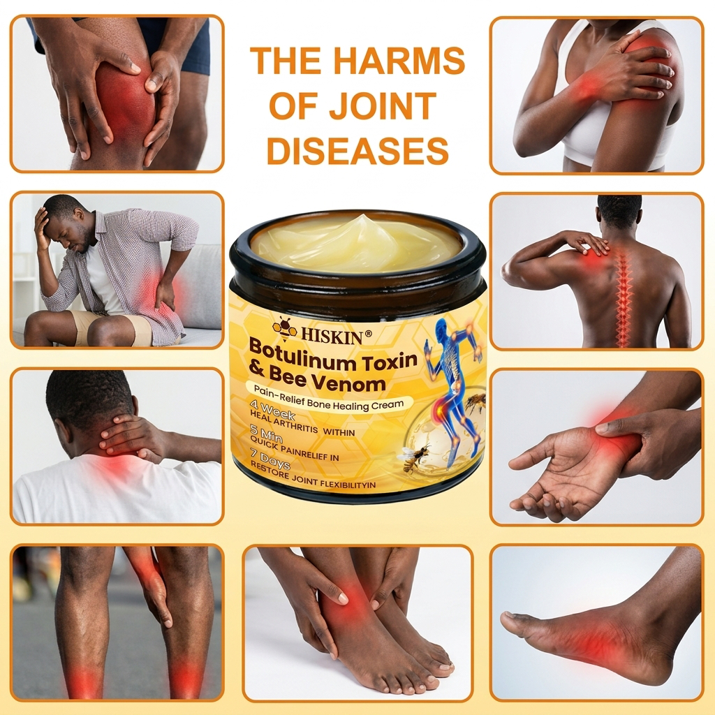 HISKIN® Botulinum Toxin & Bee Venom Pain Relief & Bone Healing Cream